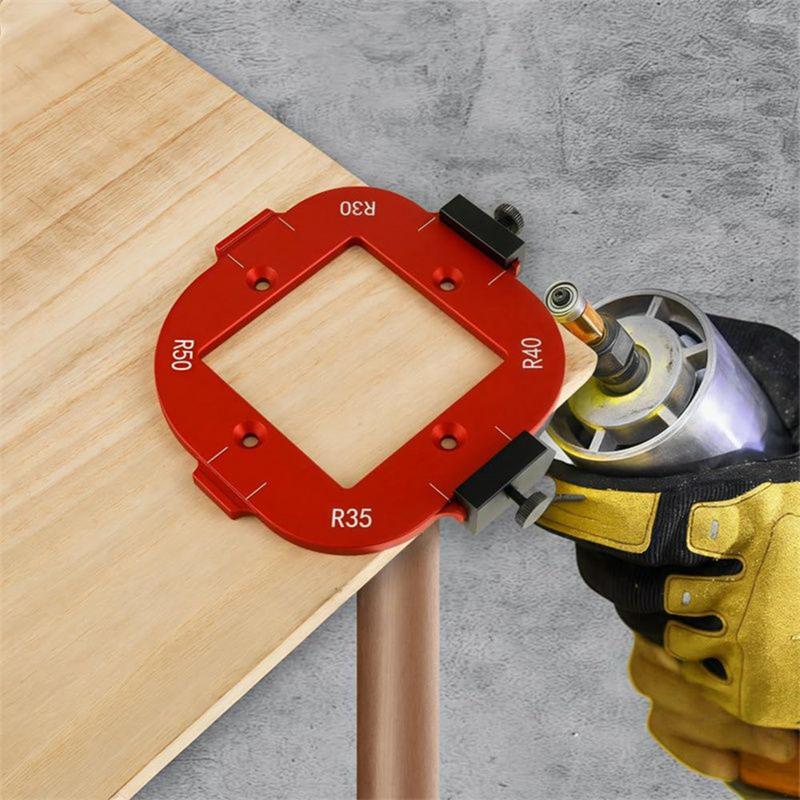 Router Templates For Woodworking Templates Routing Guide Set Aluminum Alloy Arc Cutting Auxiliary Tool For