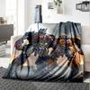 TRANSFORMERS Print Flannel Blanket High Quality Warm Comfortable Cover for All Seasons Perfect for Gifts Home Decor