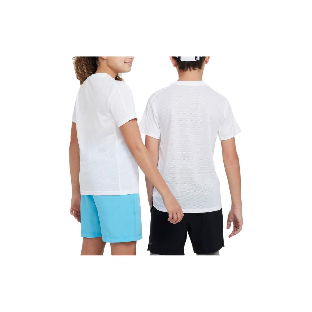 Nike Kids T Shirts Crew Neck Moderate DX5411-100