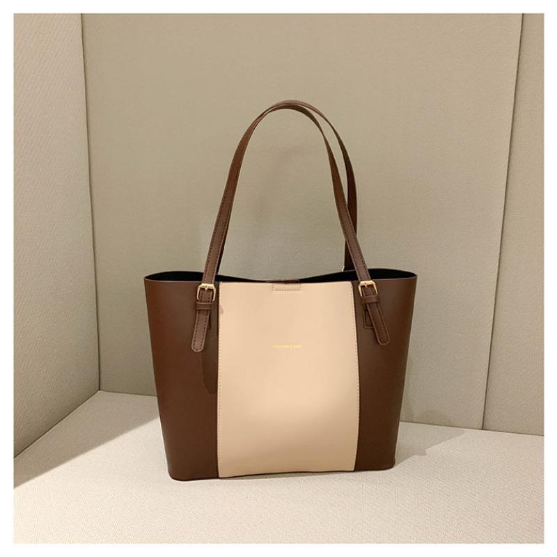 

Simple and Generous Commuter Bag Fashionable Large Capacity Shoulder Handbag for Women