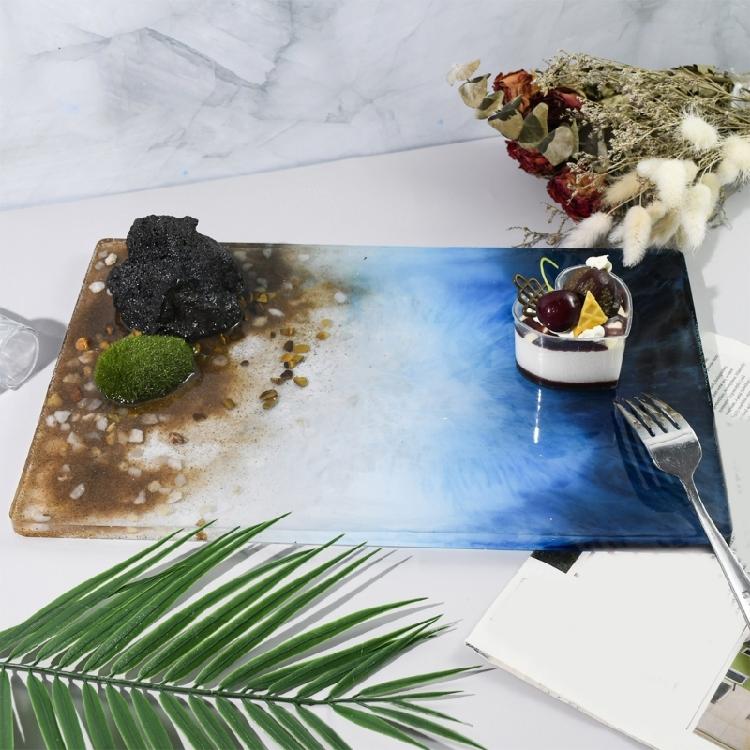 Silicone Clay Molds Resin Paintings Moulds Large Tray Molds Silicone Material