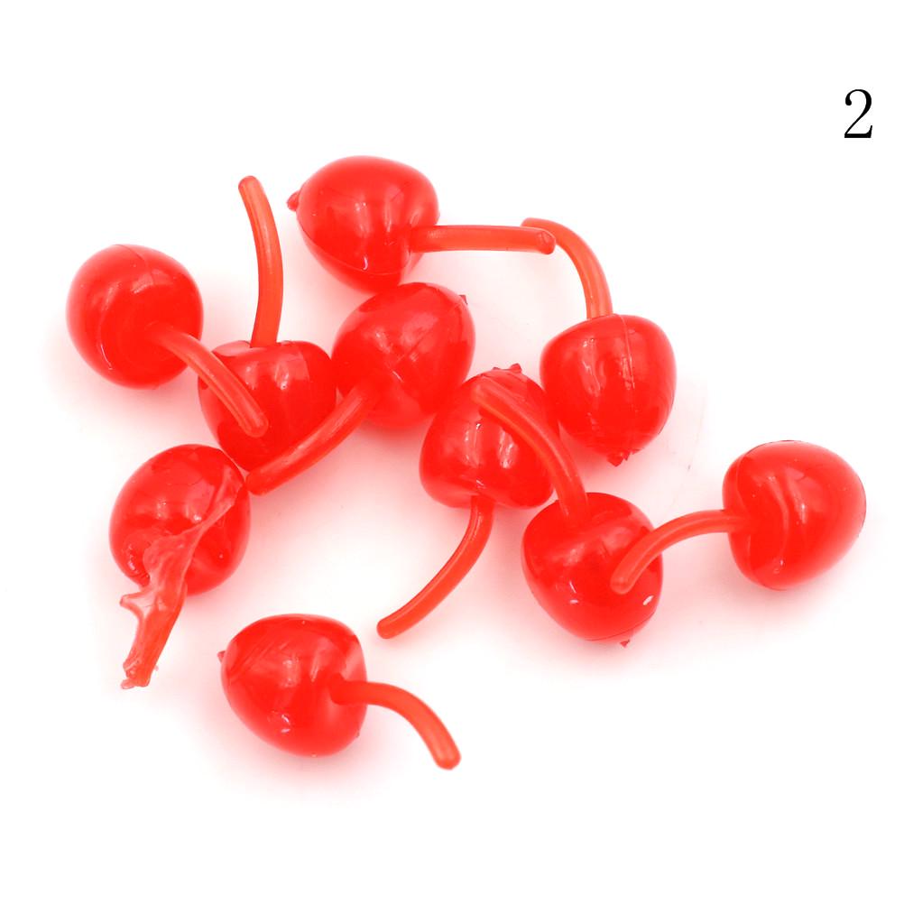 New Simulation Food Fake Cherries Chocolate Cookie Stick Resin Miniature Art Flatback Cabochon DIY Decorative Craft Scrapbooking