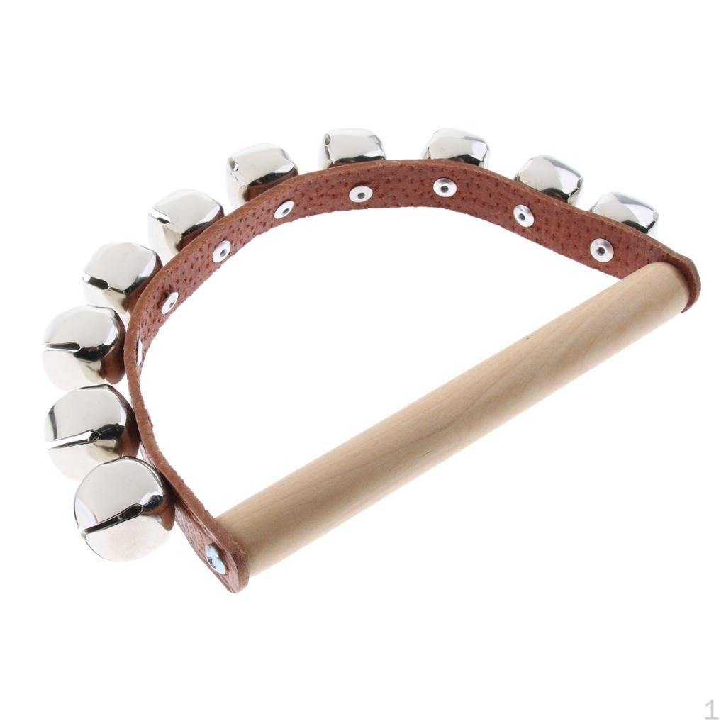 

Погремушка-тряска, колокольчик, деревянные колокольчики, обучающий шейкер, 0,5 см