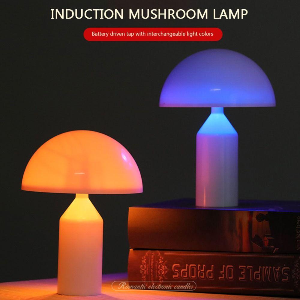 Portable Dimmable Lamp Mushroom Night Light New Table Lamp