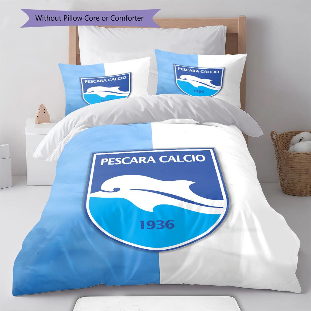 Delfino Pescara 1936 Pattern Bedding,Quilt Set Quilt Cover Pillowcase Home Birthday Gift (1 * Duvet Cover + 2 * Pillowcase, Without Core)