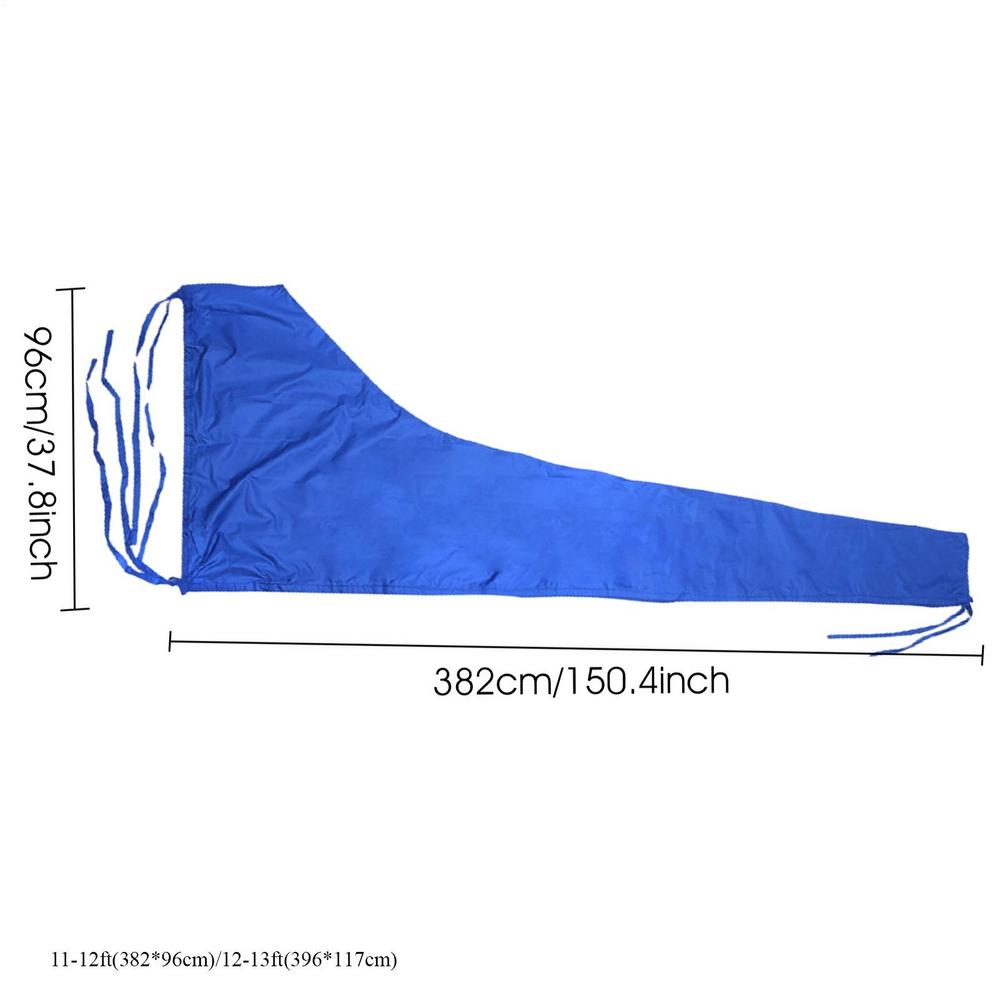 Mainsail Boom Cover Boat Sail Cover Boom Sail Cover Waterproof Anti UV Sunshade Boom Sail Cover Dust Cover