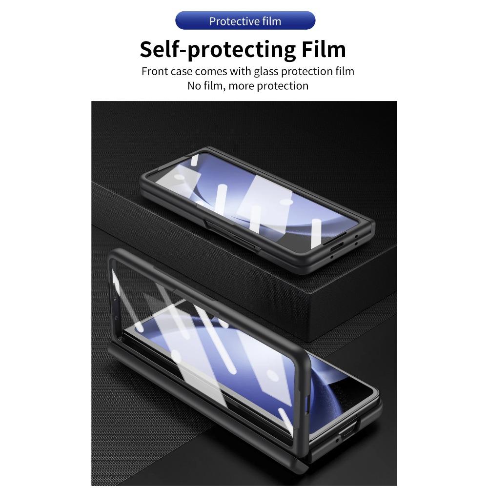 Hard PC Shockproof Phone Cover with Touch Pen Screen Protector Bracket for Samsung Galaxy Z Fold 6 5 4 3 Case