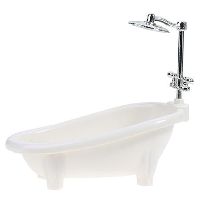 Miniature di case delle bambole Mobili per vasca Accessori per il bagno Giocattolo per bambini