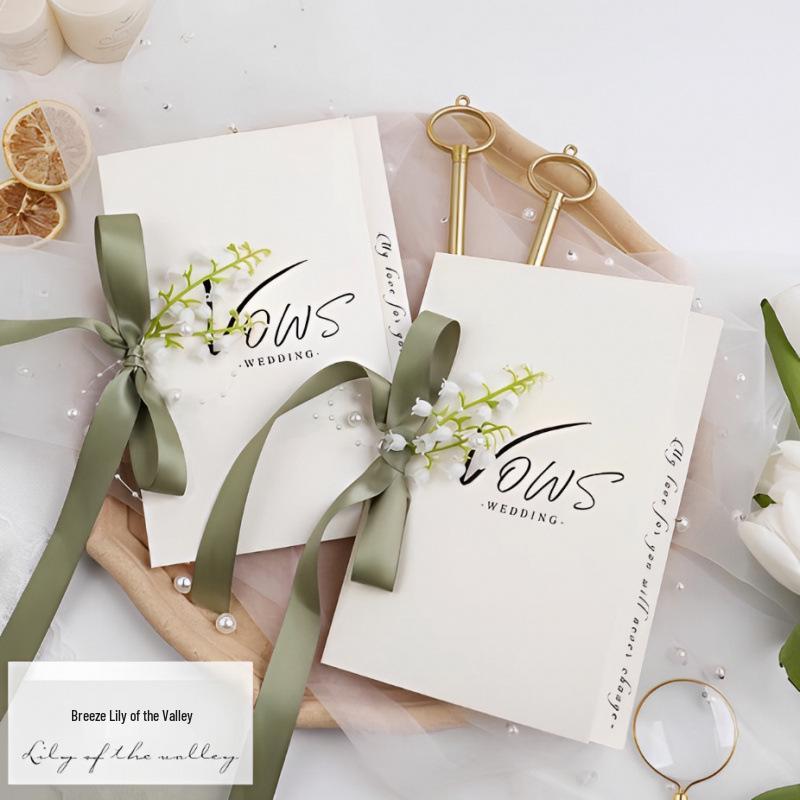 Wedding Vow & Speech Guide: Bride & Parents Card Set