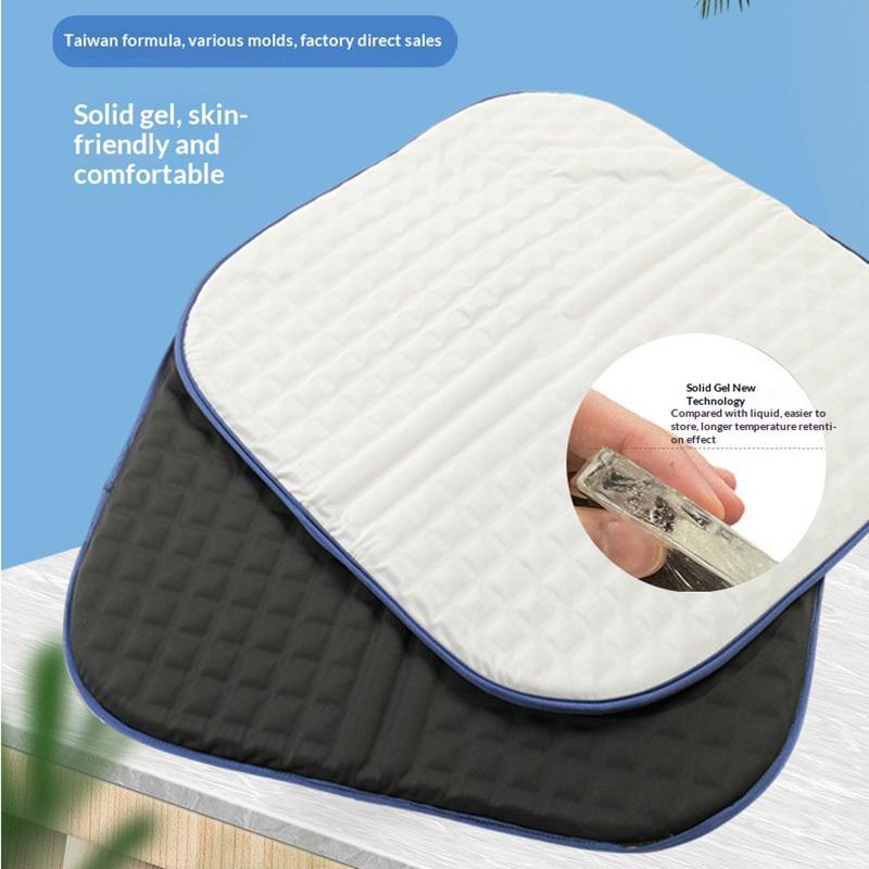 1PC Gel Cooling Cushion, Summer Ice Seat Pad for Car & Office, Multi-Scene Hydrogel Cool Mat, Temperature-Reducing Comfort