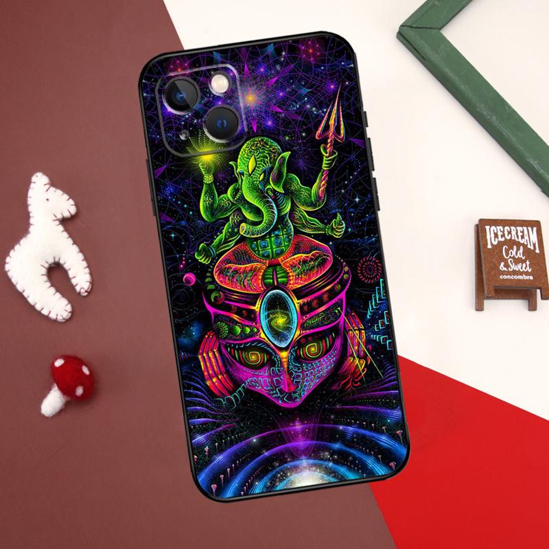 Psychedelic Trippy Art Cover For iPhone 12 11 13 14 15 Pro Max 12 Mini 7 8 Plus X XR XS Max SE 2020 Phone Case