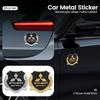 cxmvxd1 For Mitsubishi Asx Lancer Pajero L200 Attrage New Auto Side Emblem Decoration 3D Metal Car Wheat Ear Sticker Motorcycle Decal