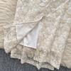 Summer Small Size Women Embroidery Flower Sequined Slim Bodycon Student Princess Party Dresses For Graduation