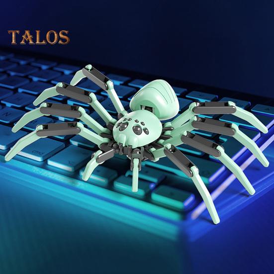 3D fargerik gigantisk edderkoppfigur Bevegelige ledd Edderkoppmodell Realistisk dyredekorasjon Pedagogisk edderkoppmontering Lekebordspynt