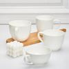 Keramische Grote Capaciteit Ontbijtbeker Huishoudelijke Melk Havermout Drinkbeker Puur Wit Bone China Mok