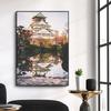 Modernes Reiseziel Stadt Wahrzeichen Landschaft Paris Havanna Amalfi Madrid Delhi Poster Wandkunst Bilder für Wohnzimmer Heimdekoration