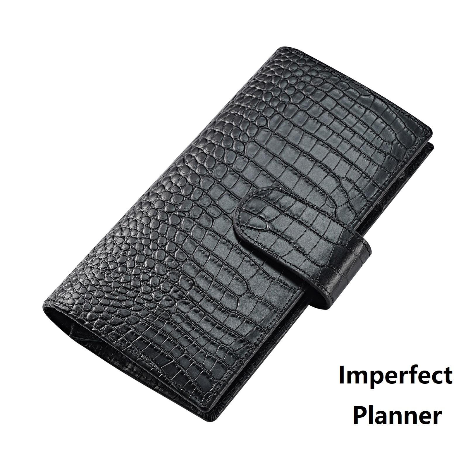 

Обложка Smartfee Planner для Hobonichi Week /Weeks Mega Genuine Oil waxy/Np Leather Notebook Journal Cover на молнии с задним карманом