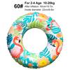 1PC Inflatable Flamingo Pool Ring Tropical Swim Tube Floral Beach Float Raft Adult Summer Water