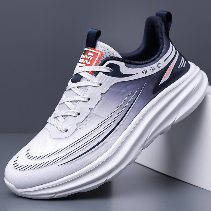 Men's Ultra-Light Breathable Mesh Running Shoes - Comfortable, Shock-Absorbing, Versatile for Casual Wear