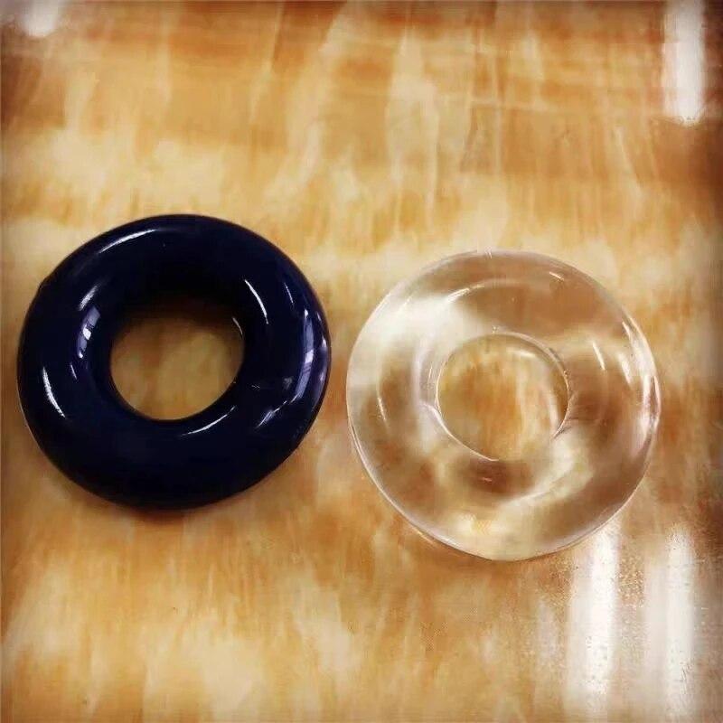 10pcs Silicone Durable Penis Ring Adult Men Ejaculation Delay Cock Rubber Rings Penis Enlargement Sex Toys For Male Sex Ring