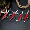 Swiss Army Knife Multi-functional Outdoor Portable Self-defense Folding Knife Tool Pliers Mini Knife Set