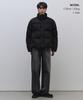 Musinsa Standard Daily Puffer Synthetic Suede Short Padded Jacket [Black]
