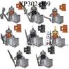 Medieval Military Noble Knights Building Blocks Figures Accessories Helmet Armor Shield Sword MOC Bricks Toys Friends Gifts