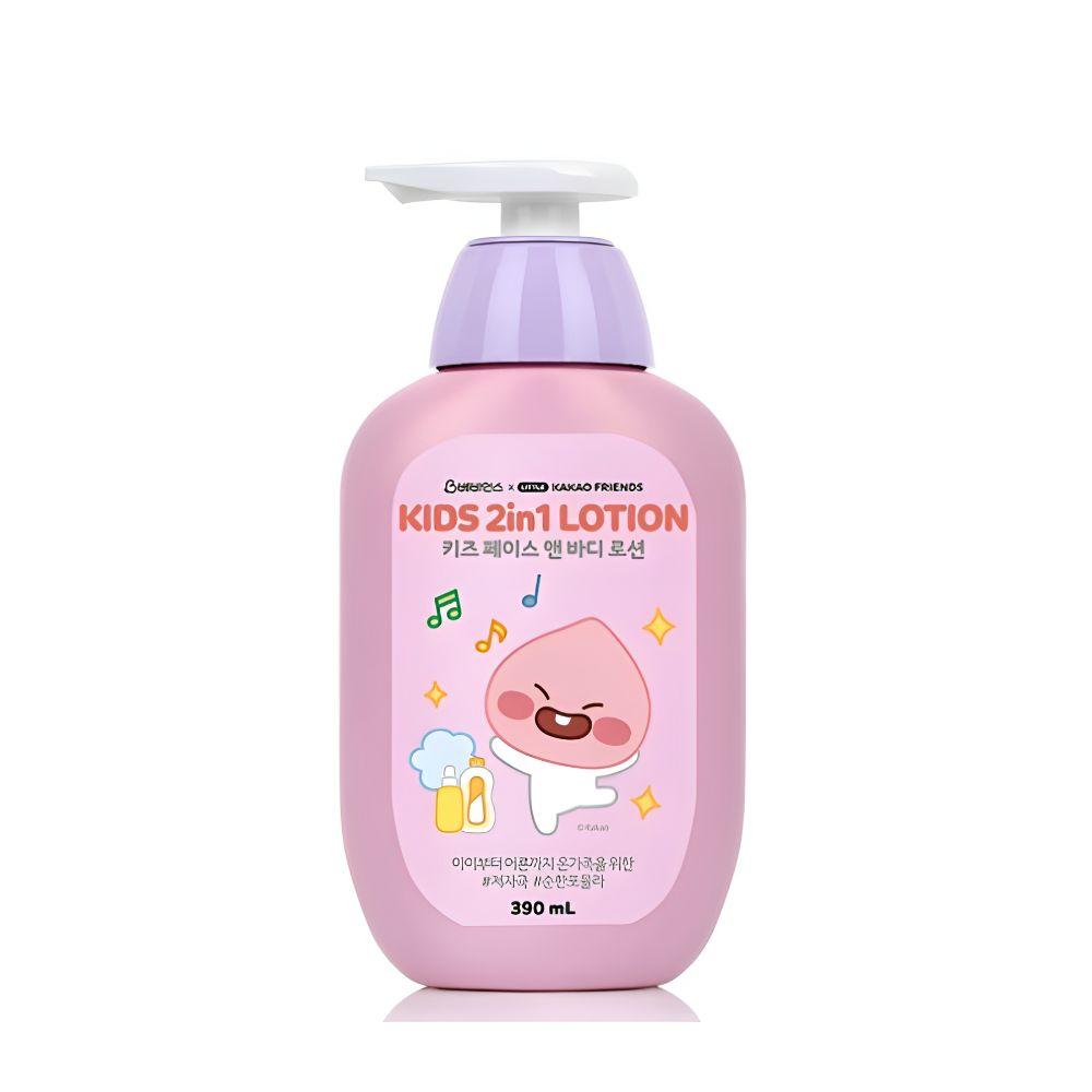 BABYIENCE Little Kakao Friends Kids Face & Body Lotion Apeach 390ml Gentle Moisturizing Lotion