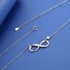 Narukawa 925 Sterling Silver Necklace: European and American Style, Fashionable, Versatile, High-End Design
