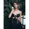 # Sisjuly# Deadly Temptation Retro Vibe Niche Style Deconstruct Split Sexy Sexy Silm Tube Top Tops Female