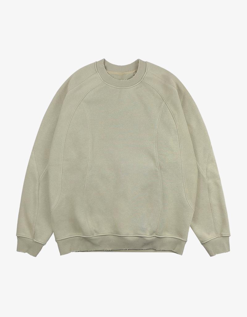 Ousa Pigment Raglan Brushed Sweatshirt 2 Colors