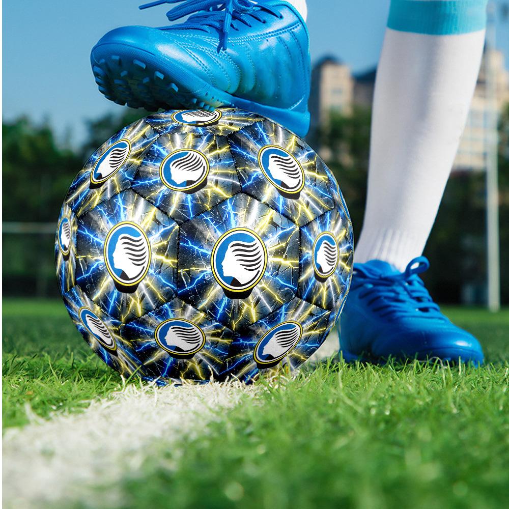 Atalanta FC Size 5 Standard Football Durable Training Match Soccer Ball for Adult Outdoor Sports
