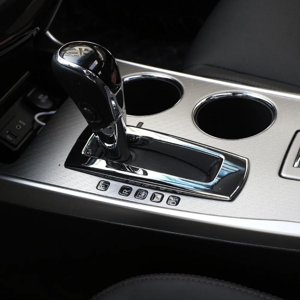 For Nissan Teana Altima 2013 2014 2015 2016 2017 LHD Accessories Gear Shift Knob Panel Cover Decoration Sticker Interior Trim