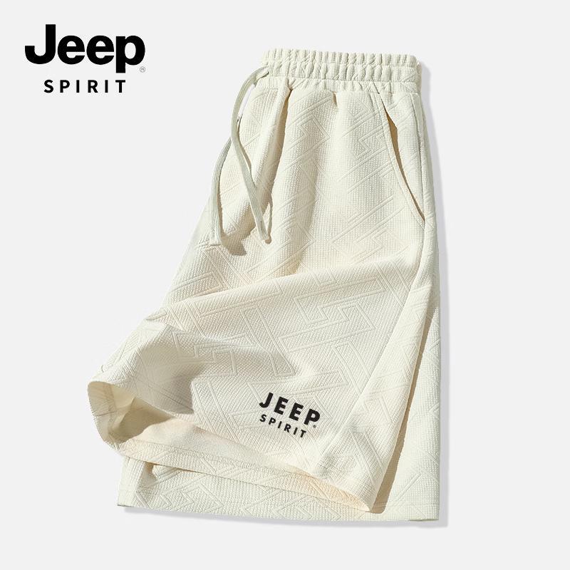 JEEP SPIRIT Men s Jacquard Casual Shorts M