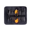 Pack of 13 High Strength Alloy Steel Screwdriver Bit Set Featuring Retractable Shaft and Ergonomic Handle for Professional Use