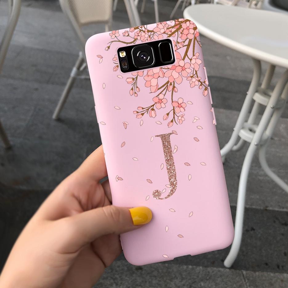 For Samsung Galaxy S8 Case S8+ Cover Luxury Crown Letters Cover Soft Silicone Phone Case For Samsung S8 Plus S 8 GalaxyS8 Bumper