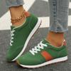Fashion New Spring Autumn Flat Bottomed Mixed Color Elevated Casual Sheos Simple and Versatile Walking Woman Sneakers Zapatos De Mujer