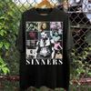 Retro-T-Shirt Aus Dem Film Sinners Klassisches Retro-T-Shirt Sommer Neu Baumwolle Retro Unisex Lässiges Mode-T-Shirt