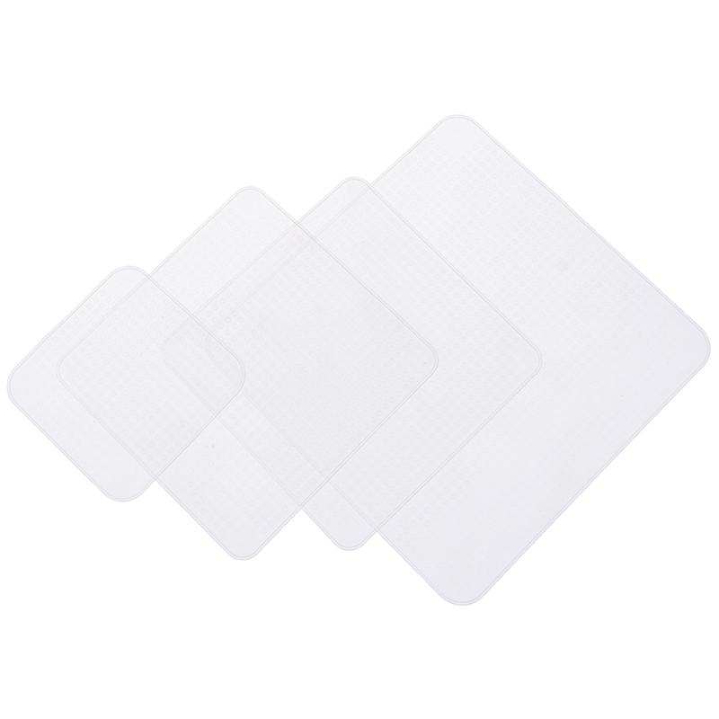 4 Pezzi Coperchi Estensibili in Silicone Riutilizzabili Coperchio per Ciotola Alimenti Avvolgimento Sottovuoto Sigillo Coperchio per Alimenti