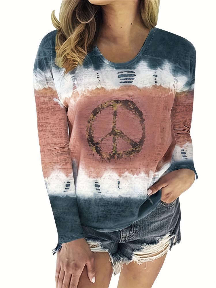 Halloween Ladies Long Sleeve T-shirt Black Pumpkin Head Print Street Fashion Ladies Loose Long Sleeve Top Everyday Casual Top