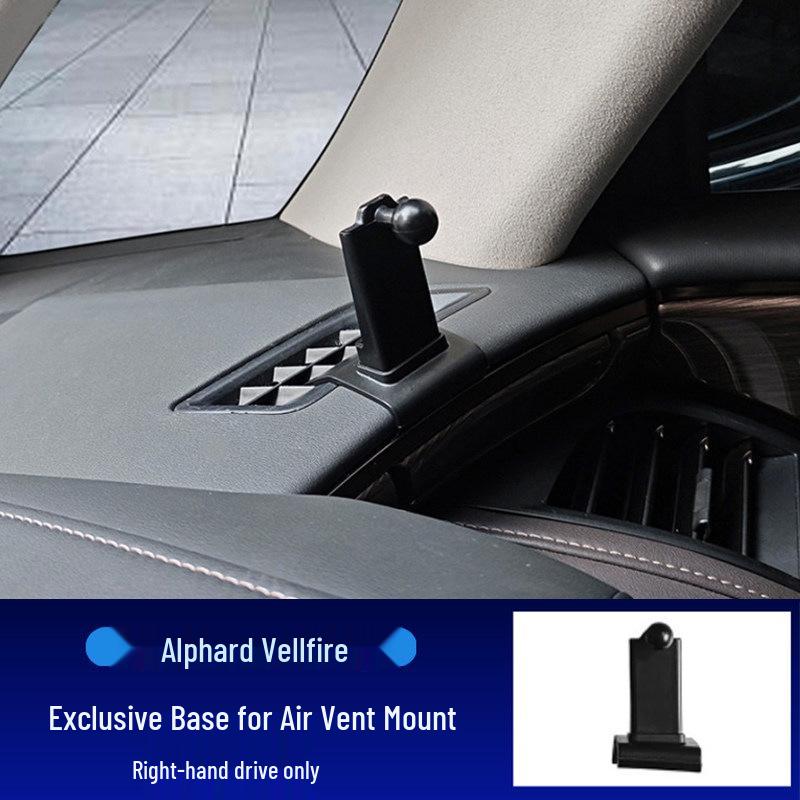40 Series Alphard Modified Vellfire Navigation Phone Holder for Driver s Seat