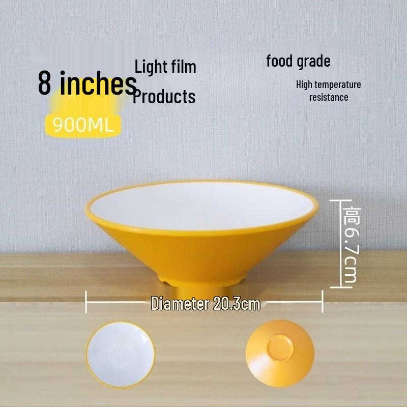 Melamine Conical Noodle Bowl