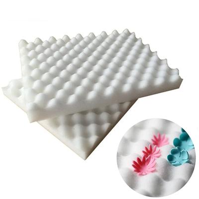 2 Stück Schaumstoff-Trockenpads Schwammmatten Kuchen Fondant Zuckerblume Werkzeug Formmatte Formgebender Schwammpad Gum Paste Form Backwerkzeug