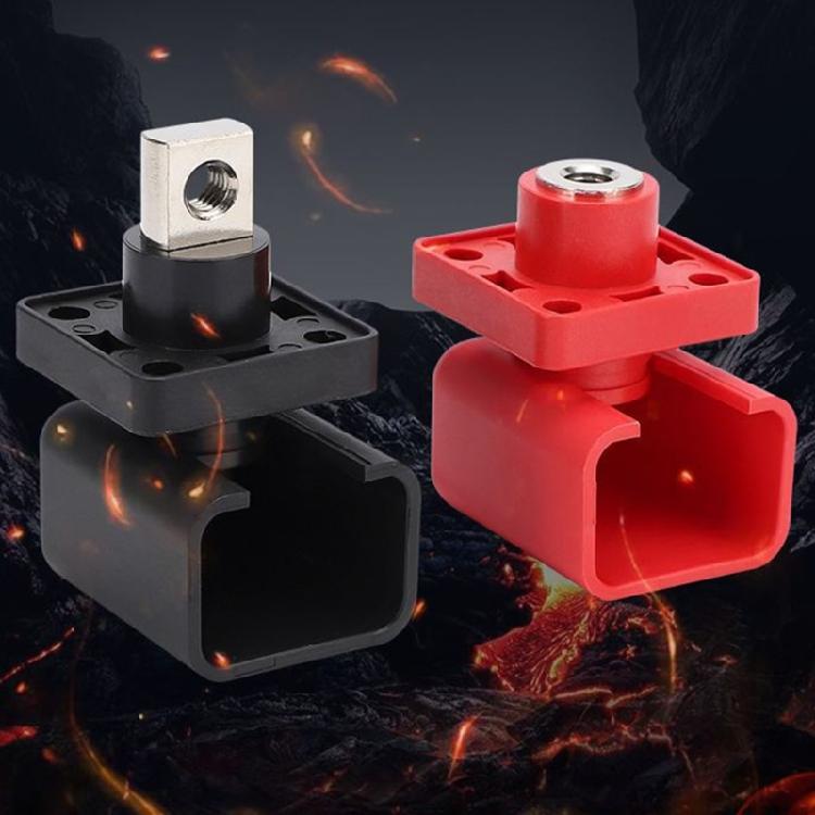 2Pcs Multipurpose Screw Fastening Brass Terminals Block Convenient for Solar Energy Battery Secure Connection Daily Use