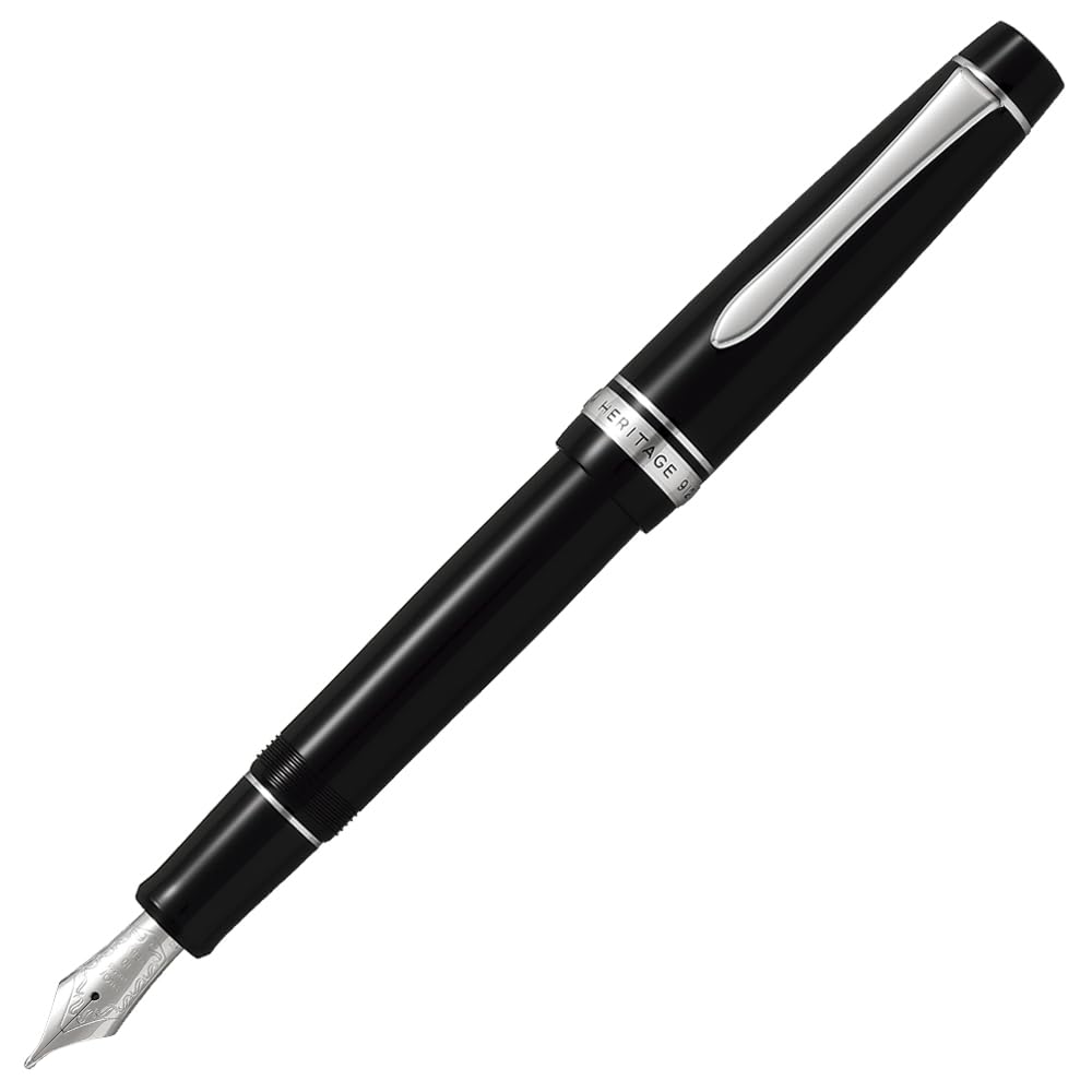 

Перьевая ручка Pilot Custom Heritage 912 Black Extra Bold (BB) FKVH-2MR-B-BB чёрный