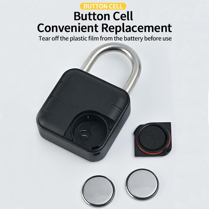 Safety Lock Keyless with APP Smart Padlock Waterproof Battery-powered Anti Theft Lock for Home Drawer Office Bicycle Factory