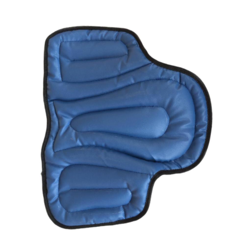 Thickened PU Leather Horse Riding Saddle Pad Equestrian Equipment with Sponge for Comfortable Riding Experience