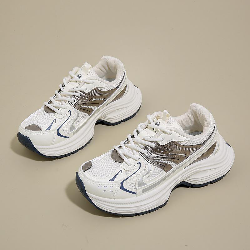 New Dad Shoes Women's Spring Student Sports Running Casual Shoes Platform Heightening Shoes