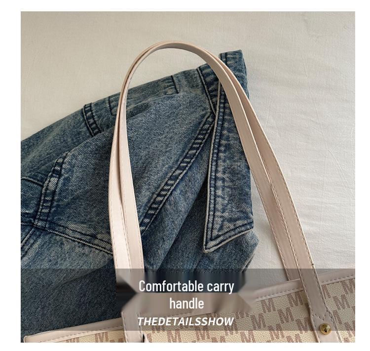 2025 Spring Women's Trendy Large Capacity Underarm Shoulder Tote Handbag