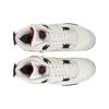 Baskets Homme Air Jordan 4 Retro Flight Club Blanc Voile Noir IM4002-100